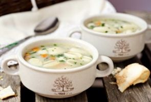 Овощной суп с пастой