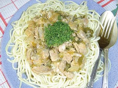 Солянка мясная по-грузински