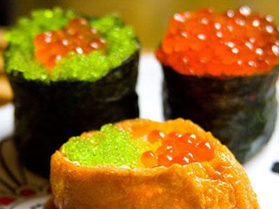 Технология приготовления суши гункан