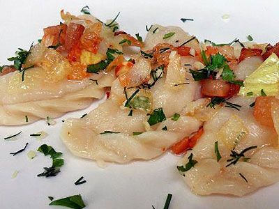 Вареники с капустой и картошкой