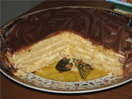 Торт Мазурка. Рецепт десерта