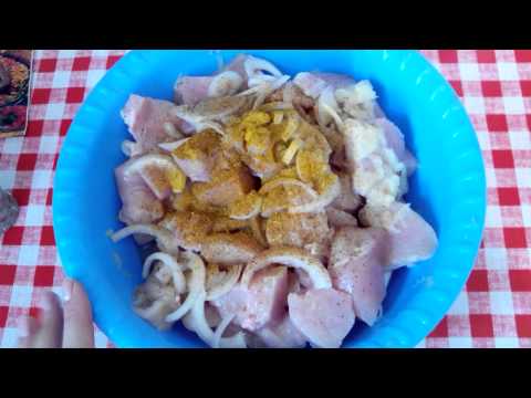 Простой маринад для мяса, рецепт