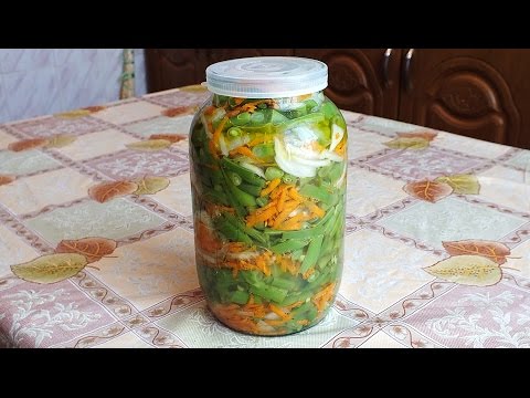 Спаржевая фасоль по корейски рецепт